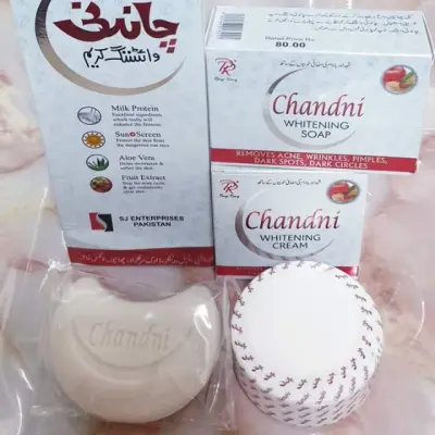 Chandni Cream + Chandi Soap 2IN1 Set 100% Original From Pakistan