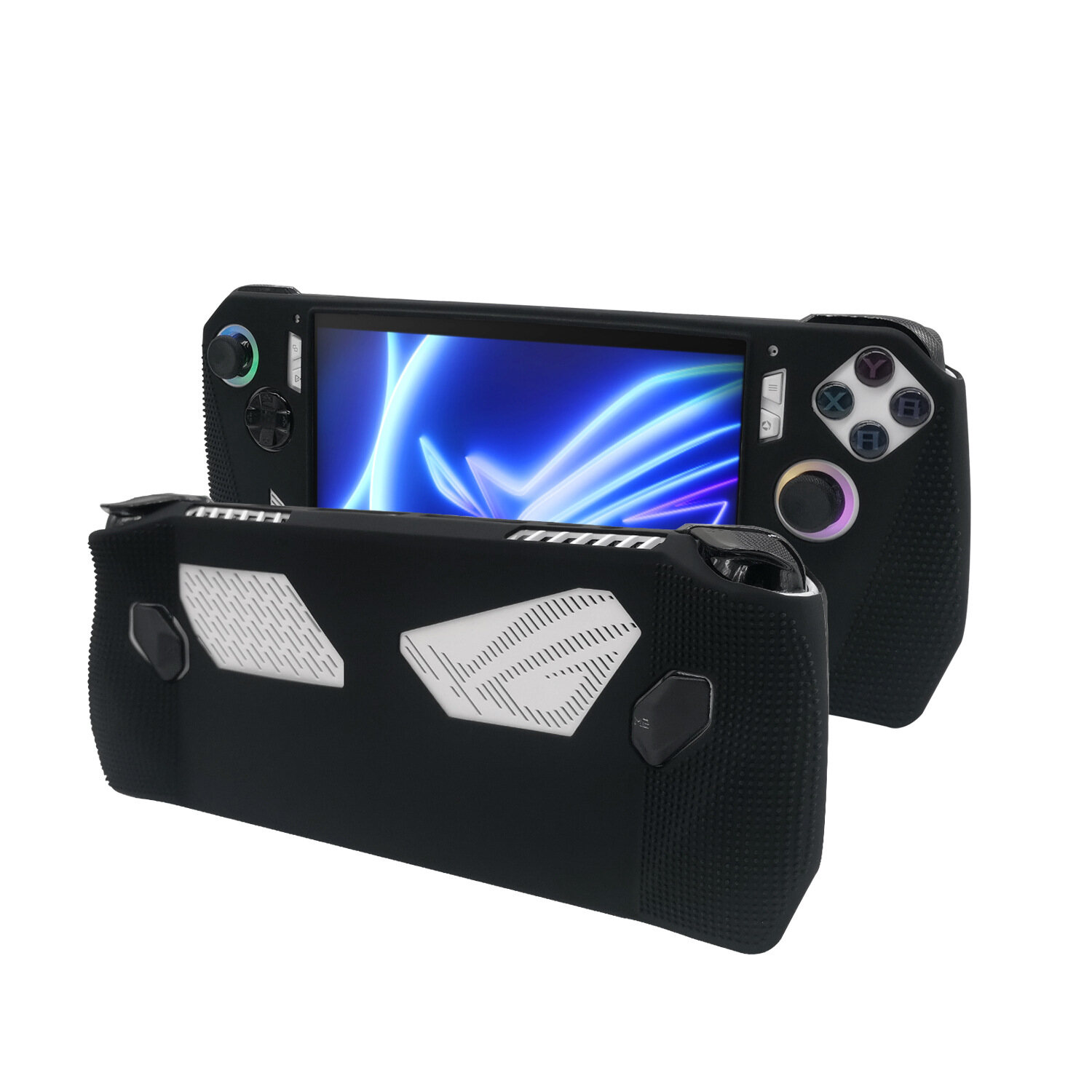 For ASUS ROG Ally Game Console Case Soft Silicone Protective Cover Anti-Scratch Protector Shell Sleeve Game Accessories
