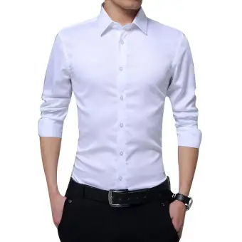 men's dressy long sleeve shirts