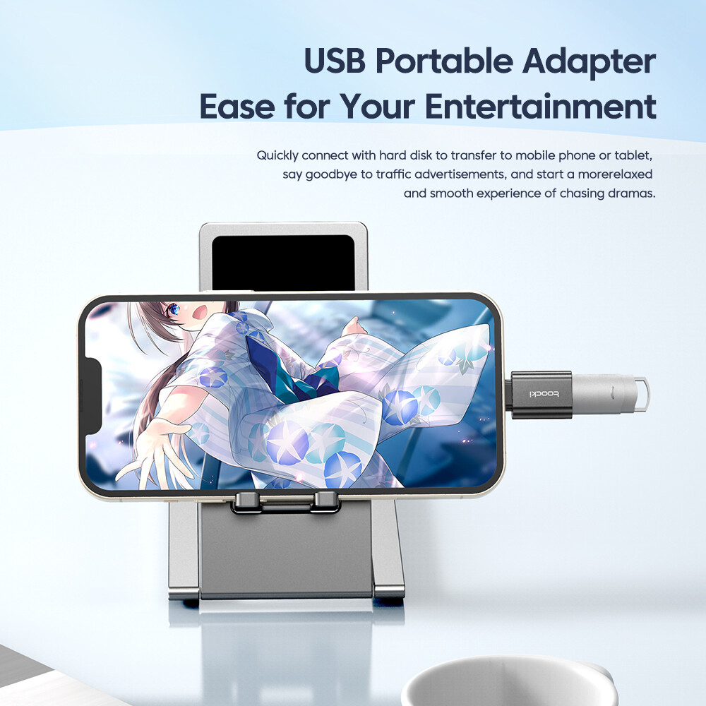 Toocki Bộ Chuyển Đổi OTG Loại C USB3.0 Chuyển Đổi Bộ Chuyển Đổi Đầu Cái Micro USB C Sang Loại C