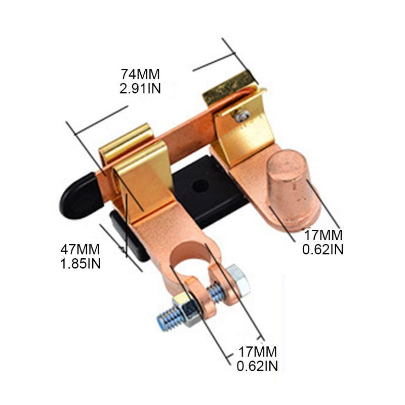 Car Battery Disconnect Switch Power On/Off Control Closing Switch Auto Modified Parts Motor Car Anticreeping Switch