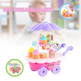 ice cream play cart