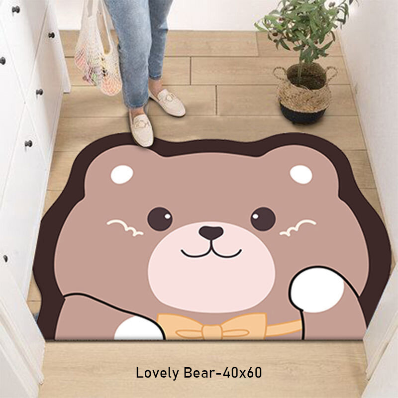 KS Carpet mat mat mat mat mat mat mat mat mat mat mat door entrance door bedroom cartoon bathroom absorbent pad toilet