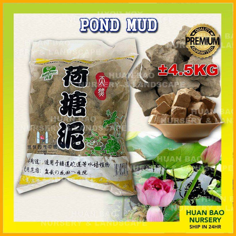 45kg Pond Mud Lotus Soil Water Lily Soil Nutrient Soil Mud Hydroponic Plants Lazada