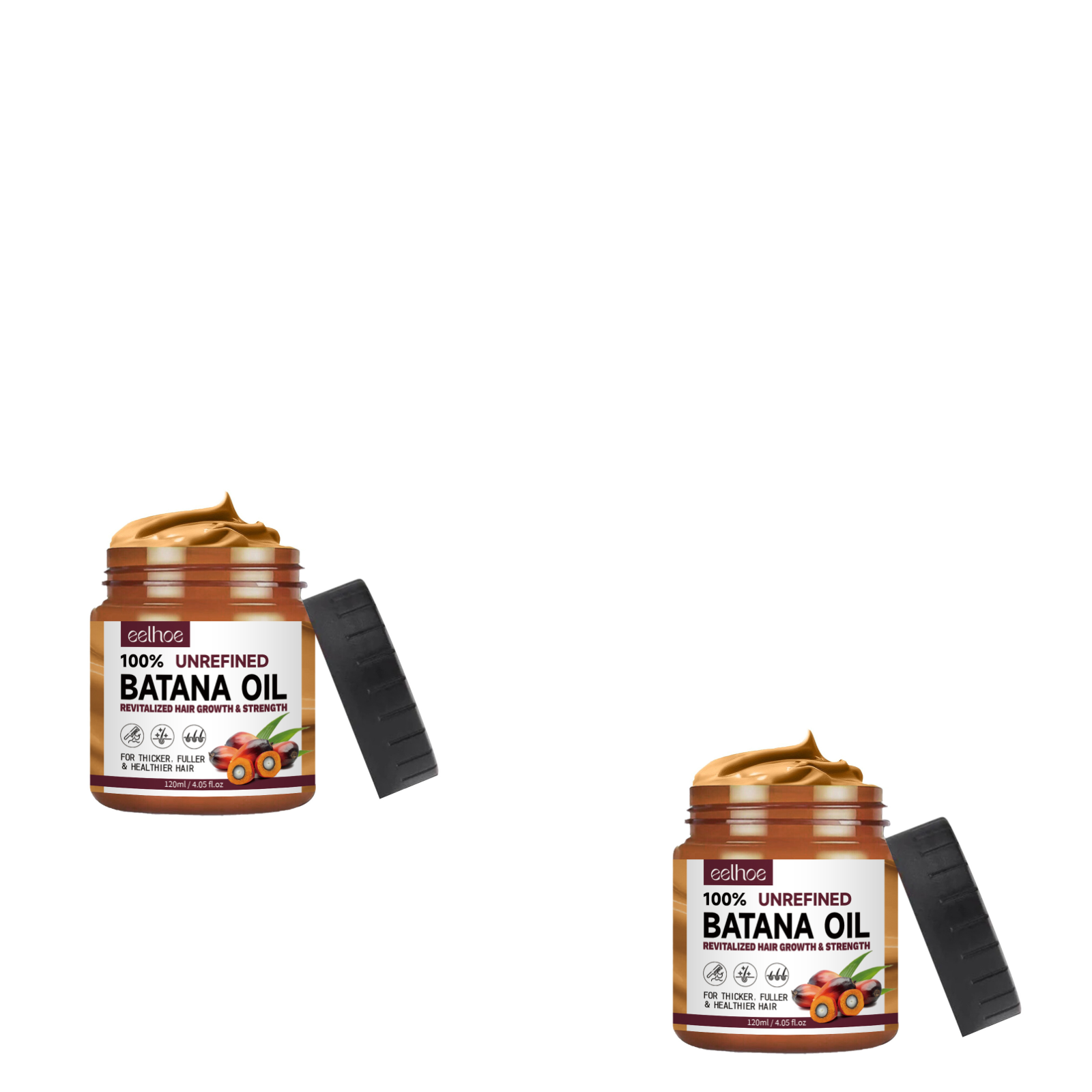 Eelhoe Hair Thicker Conditioner Anti Balding Treatment Repair Hairs Follicles Smoothing Damaged Frizzy Hair Growth Volumizing Cream Elastic Enhancer Curly Hair Defining Styling Moisturizing Repairing Damaged Batana Oil Conditione