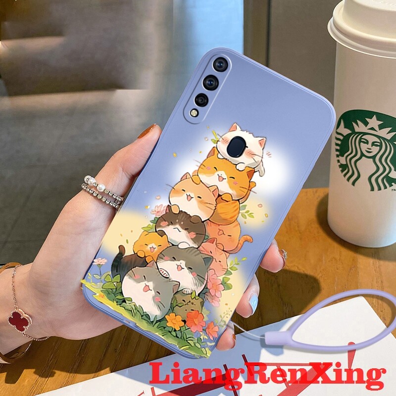 Casing OPPO A31 2020 phone case Softcase Liquid Silicone Protector Smooth shockproof Bumper Cover new design YTDMM01
