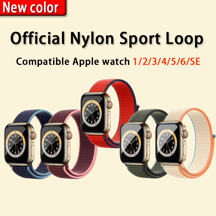 2023 NEW Black Unity Nylon Loop strap  for apple Watch  8 7 49mm 38mm 42mm Replacement Sport Loop for I  Watch 8 7 6 SE4 41mm 45mm  40mm 44mm Nylon Soft Loop for Apple Watch Ultra