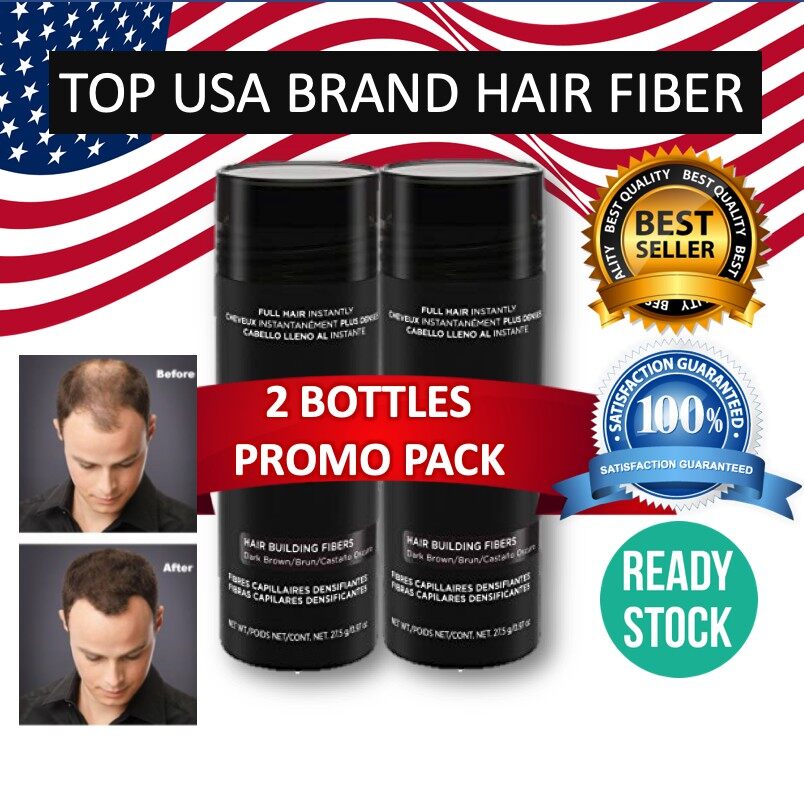 Best Price Twin Pack 2 Bottles 27 9g Black Hair Fiber Instant