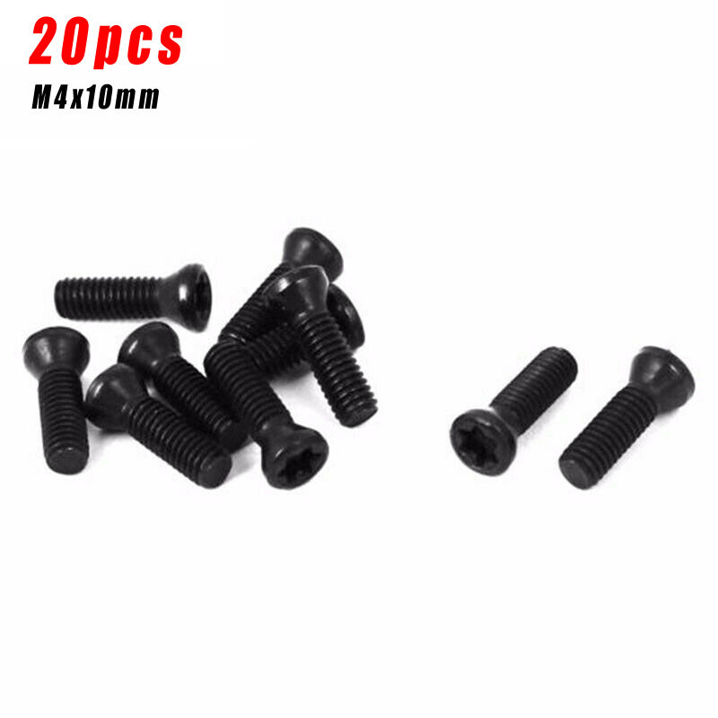 20PCS Screws M2.5 M3.5 M4 Torx Screws Suit For Replace Carbide Lathe CNC Lathe Tools