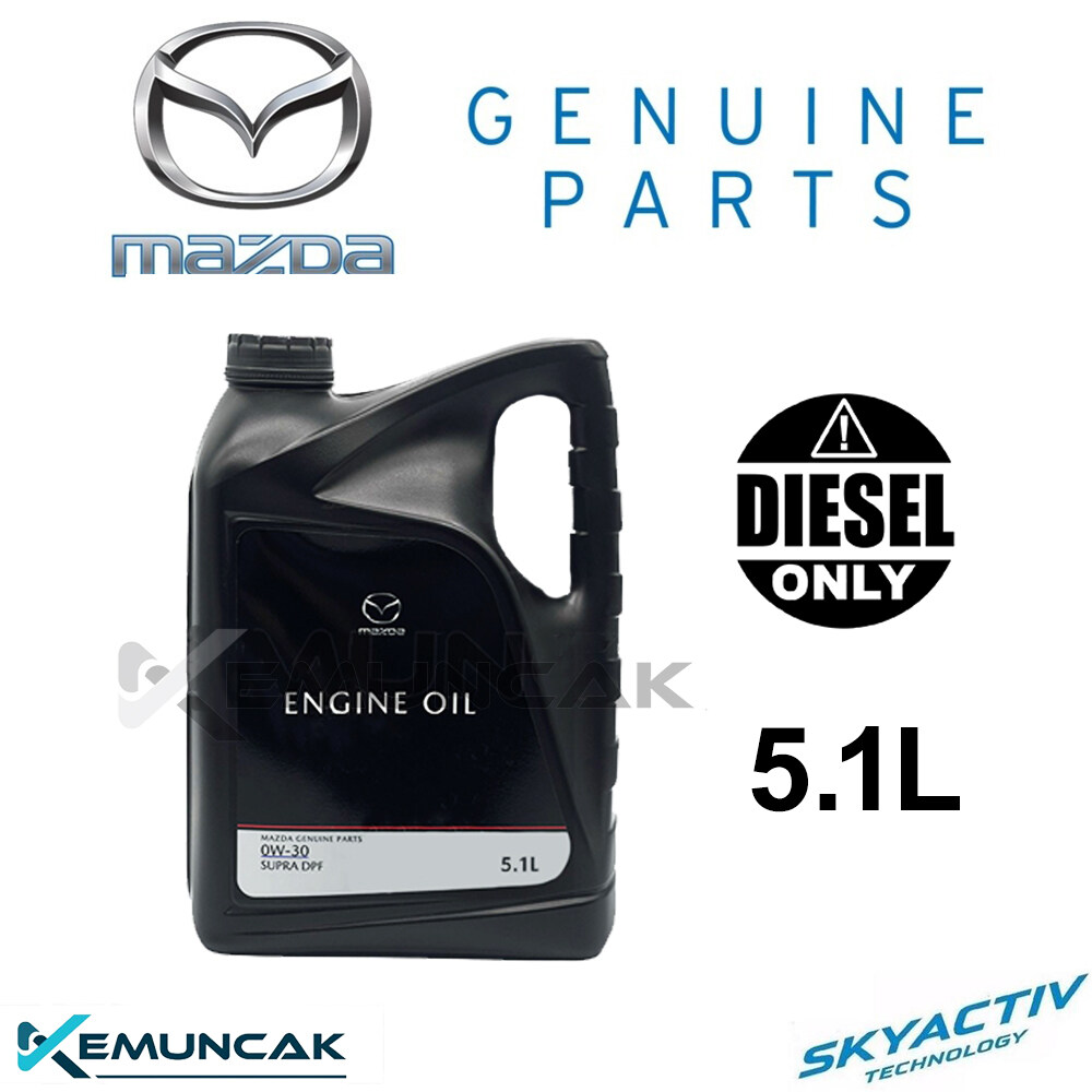 Genuine MAZDA 0W30 DIESEL Engine Oil Fully Synthetic Supra