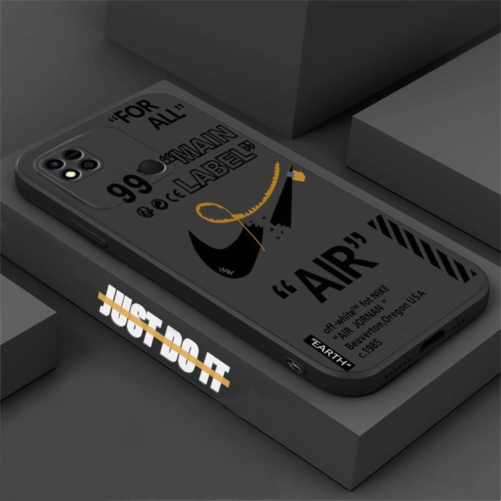 Caiweiqi Ốp HP Redmi Note 12 Note 11S 11 Pro Redmi 10c 10A 9C 9t 9A Note 10 5g Note 10S Note 9 Note8 Note7 POCO POCO X5 5g M3 Pro X3 Pro NFC thương hiệu theo xu hướng silicon mềm bọc vỏ điện thoại