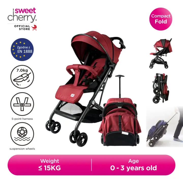 sweet cherry compact stroller
