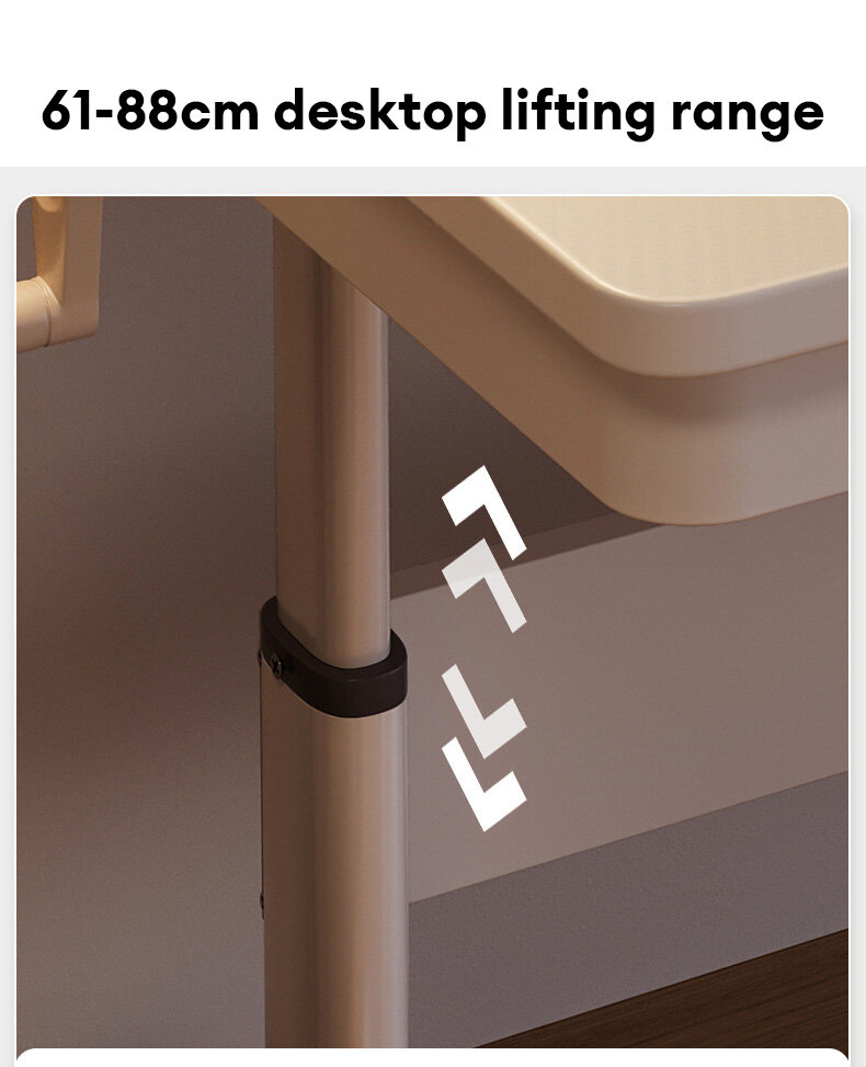 Computer desktop desk manual lifting home desk study desk lifting writing desk office desk
