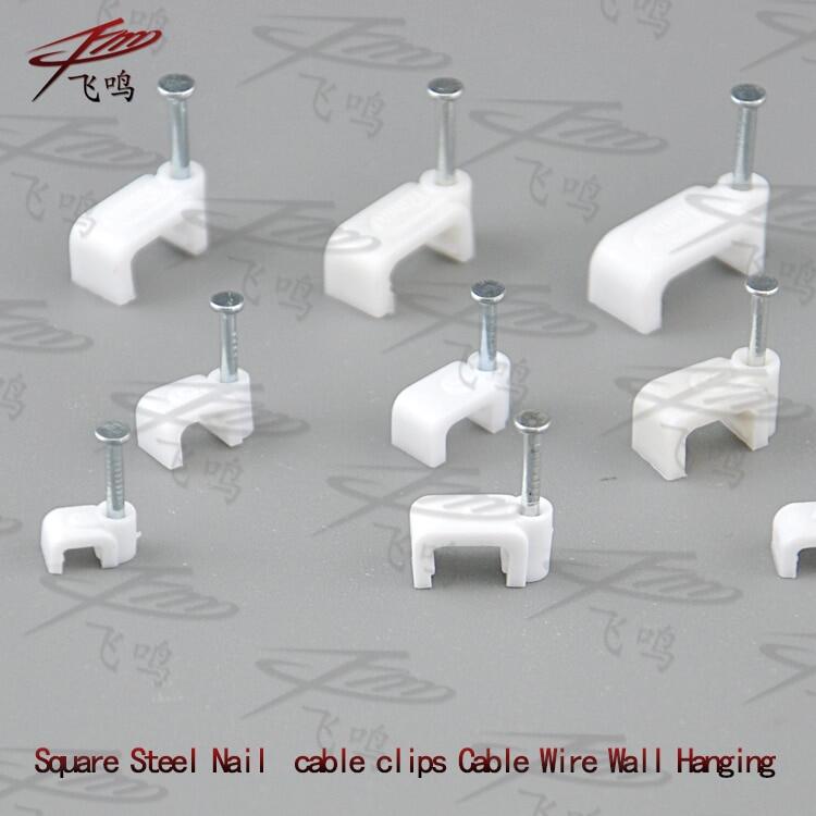 100PCS/bag 10mm cable clips cable nail wire clips white F10 Square Steel Nail cable clips Cable Wire Wall Hanging | Lazada 100PCS/bag 10mm cable clips cable nail wire clips white F10 Square Steel Nail cable clips Cable Wire Wall Hanging | Lazada