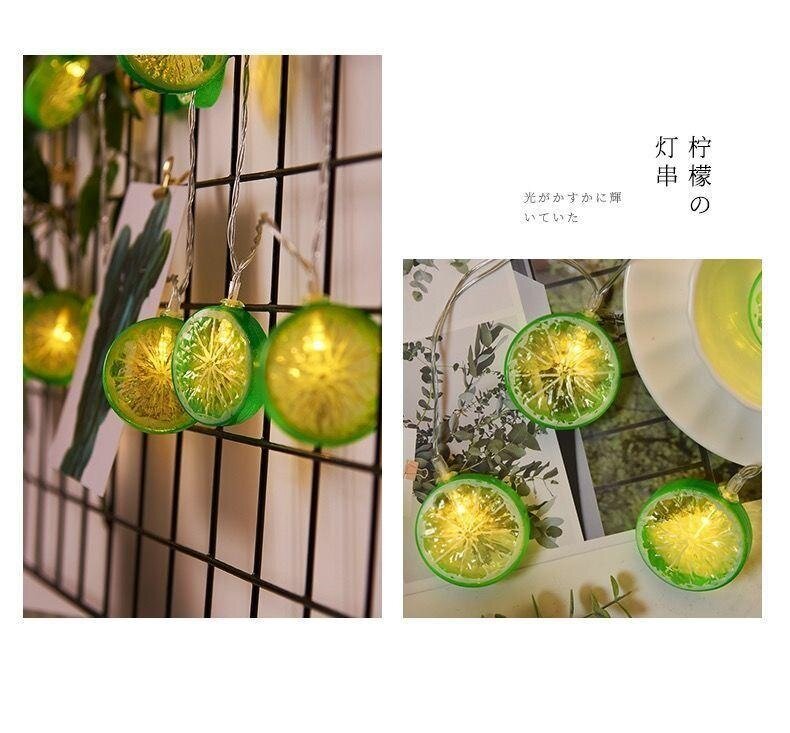 【Lightingeverthing】 Đèn Trang Trí Lát Chanh 2M 10 LED Lưới Sao Dây Chạy Bằng Pin Ánh Sáng Màu Đỏ Trang Trí Phòng Phong Cách Ins, Trang Trí Nhà Tiệc Giáng Sinh Đám Cưới LED Chuỗi