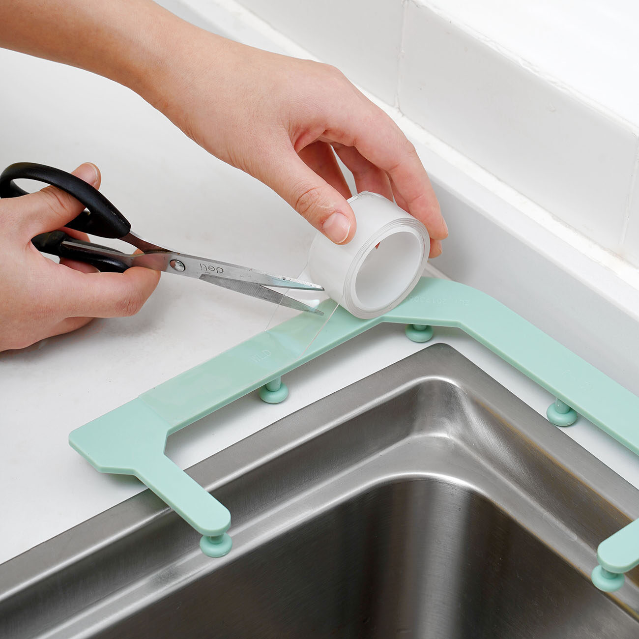 CNMF PP Durable Draining Hanging Storage Filter Sink Kitchen Utensils