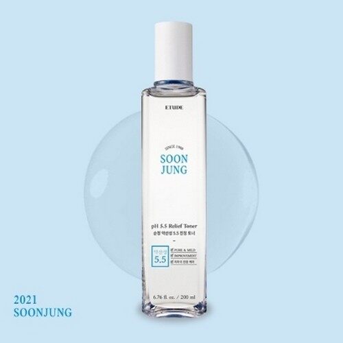 [Etude House] Nước Hoa Hồng Giảm Mụn Soon Jung PH 5.5 200Ml