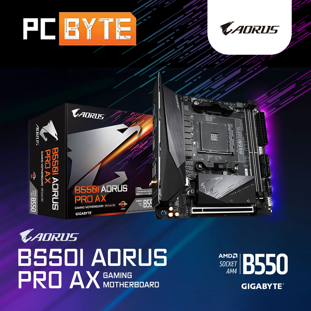 Gigabyte Aorus B55 Aorus Pro B550i Aorus Pro Ac AMD Ryzen 5700X