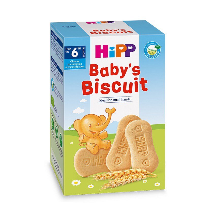 Bánh bích quy siêu sạch HiPP baby's biscuit 150g