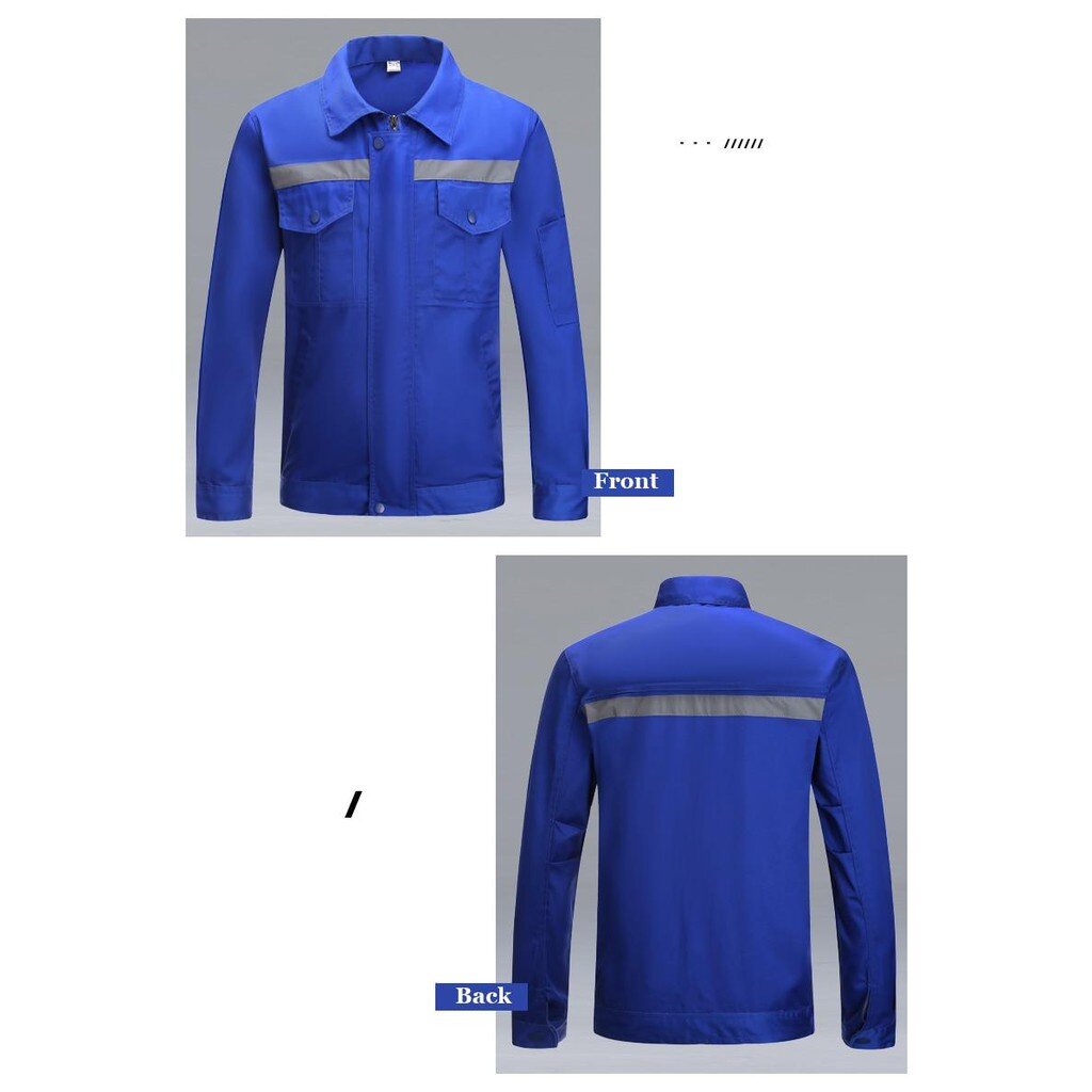 PPE Safe Safety Work Jacket Long Sleeve Men Women Protectionclothing