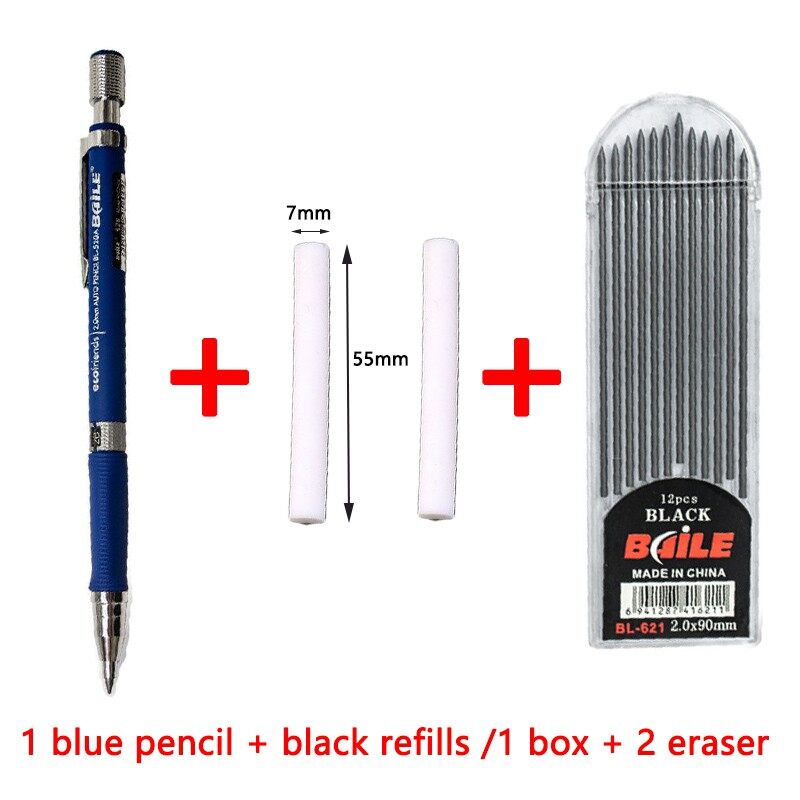 Mechanical Pencil switchable drawing without sharpening mechanical