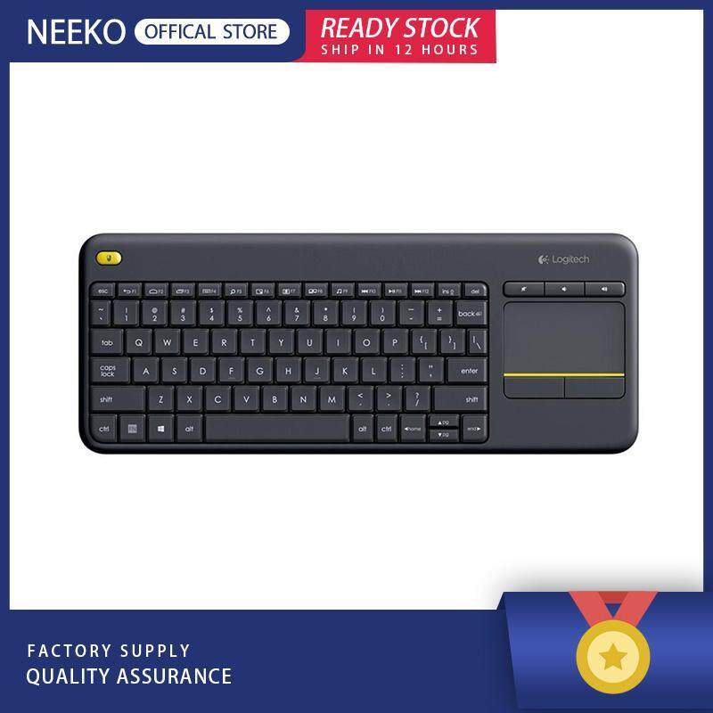 NEEKO『READY STOCK』Logitech K400 Plus Wireless Touch Keyboard Touchpad for Android Gaming Singapore