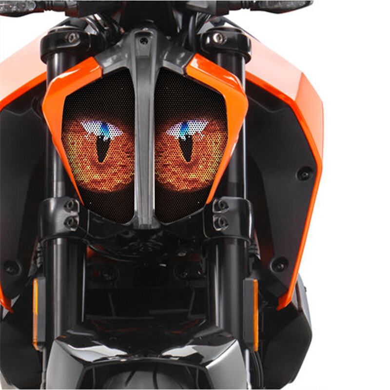BuyV Motorcycle Headlight Sticker For KTM DUKE 390 790 Front Headlamp Cover Decoration Accessories