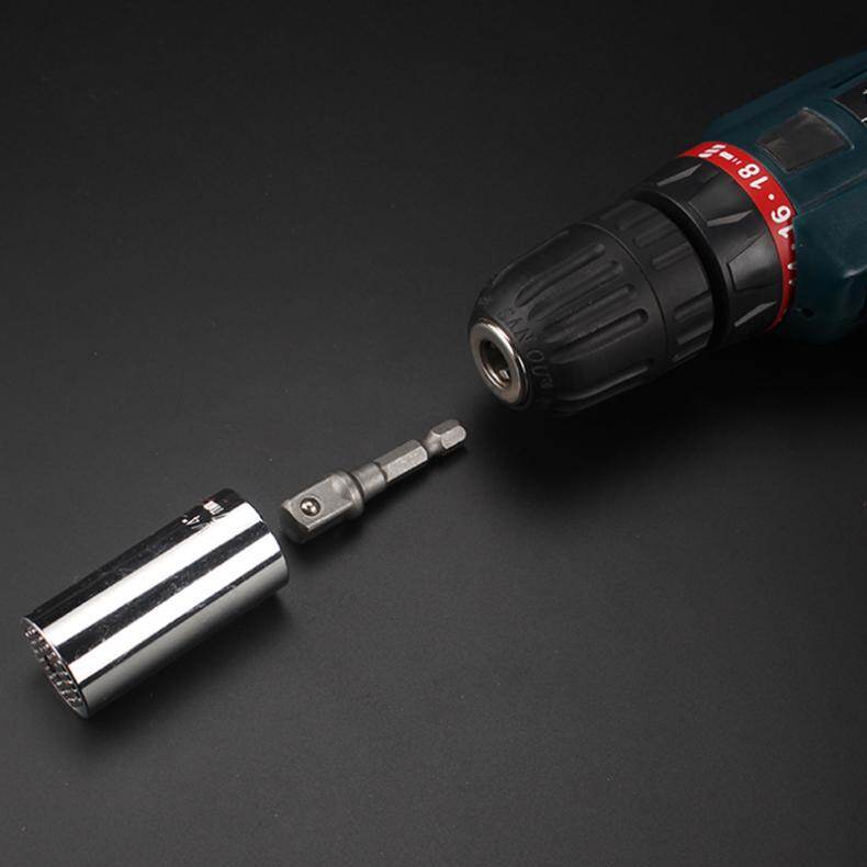 ChgImposs 7-19 Mét Ổ Cắm Adapter Chủ Mở Rộng Mô-men Xoắn Cờ Lê Head Set Điện Khoan Bit Vít Driver Tool Ratchet Bushing Spanner