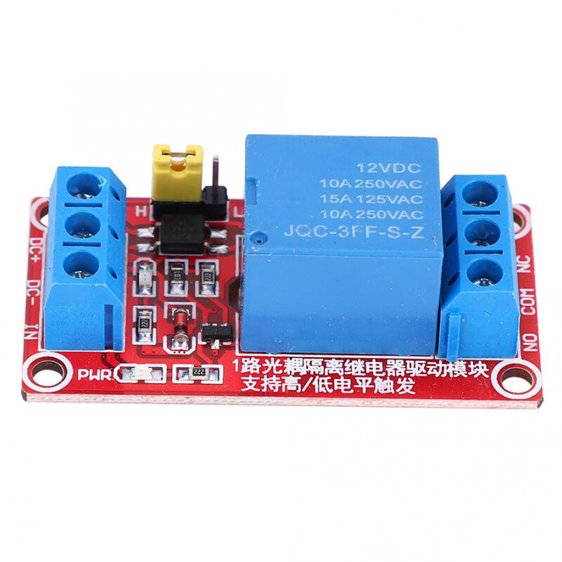 Relay Expansion Board 1 Road with Optocoupler 12V High and Low Trigger Relay Module