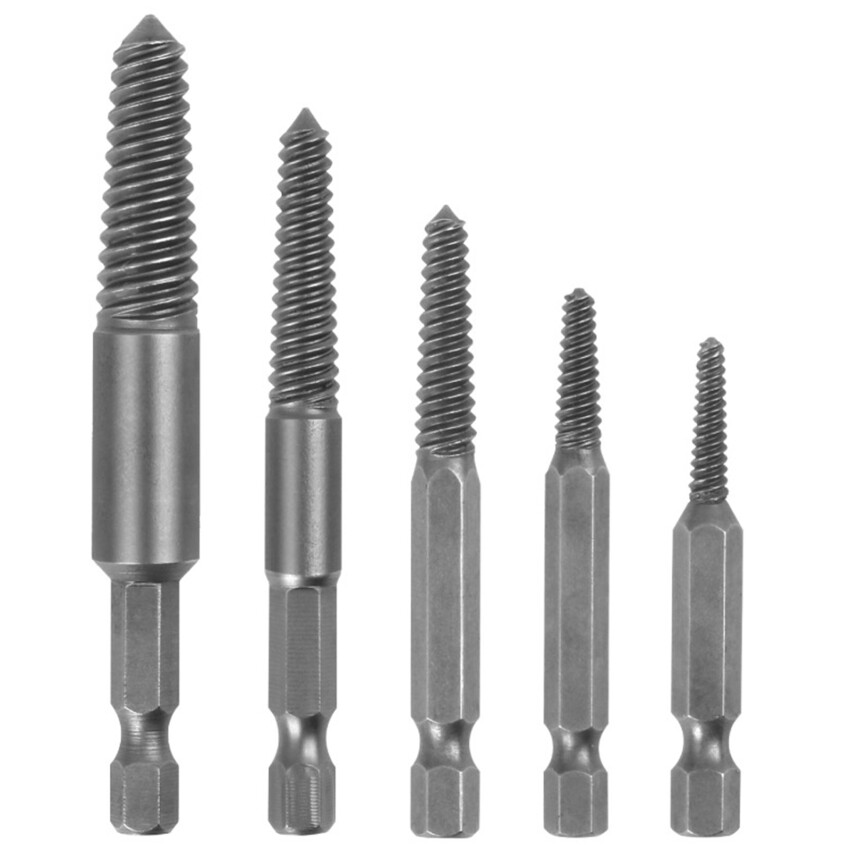5 Cái Dụng Cụ Tháo Vít Bị Phá Hủy Dụng Cụ Tháo Đầu Vít Cán Lục Giác