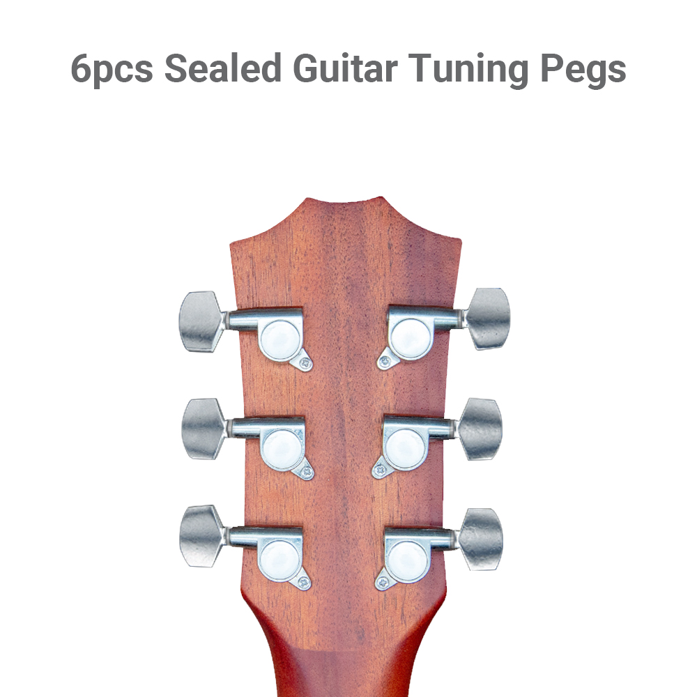 String Peg 6pcs Sealed Guitar String Pegs Locking Tuners 3L3R Tuning Pegs String ...