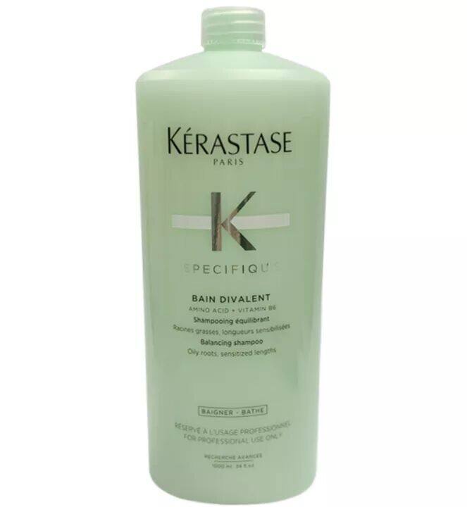 KERASTASE Bain Divalent Shampoo, Multicolor, Fresh,1000ml