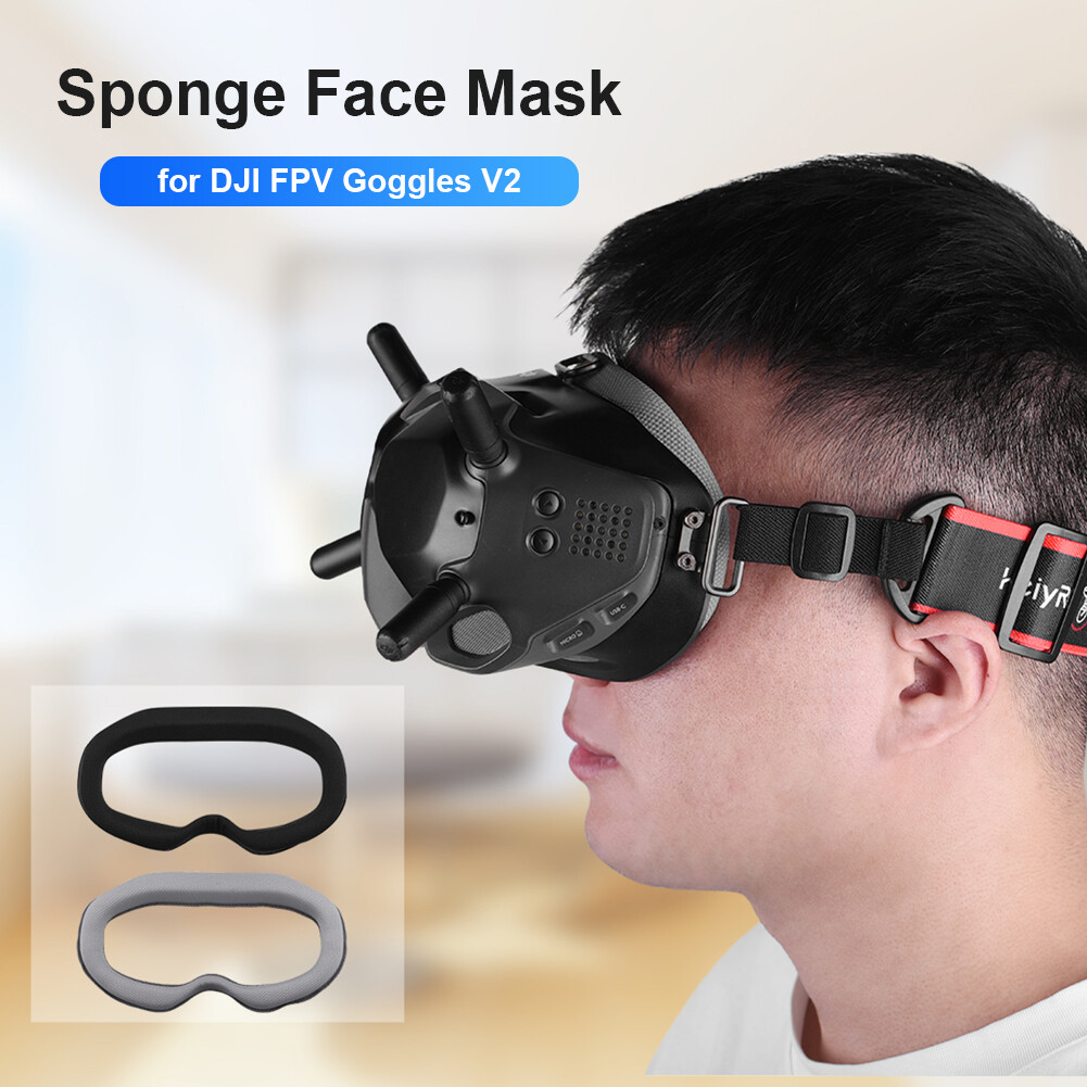 Flight Glasses Sponge Foam Face Eye Pad for DJI FPV Goggles V2 Replacement Kit