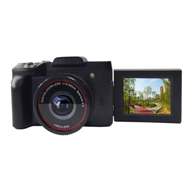 16MP 16X Zoom 1080P HD Rotation Screen Mini Mirroless Digital Camera