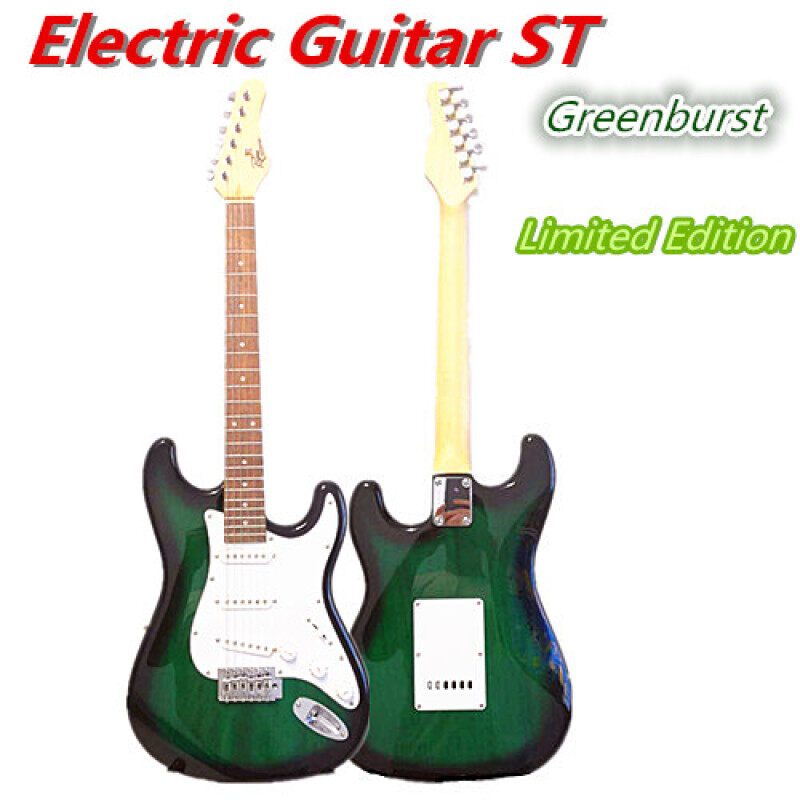 Electric Guitar Strat Basswood Body Rosewood Fingerboard ST Guitar Beginner Malaysia