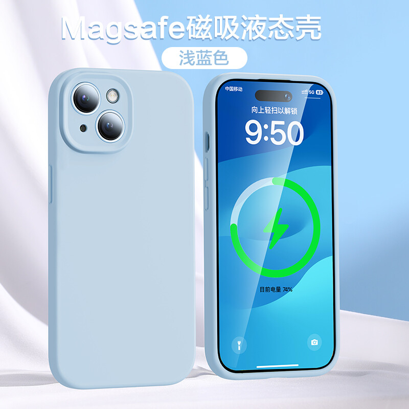 SmartDevil Magsafe Phone Case for iPhone 14 Pro Max Case iPhone 14 Pro Case iPhone 14 plus Case iPhone 15 Pro Max iPhone 15 case iPhone 15 Plus Magsafe Liquid Silicone Case Protect Case Cover Solid Color Soft Case