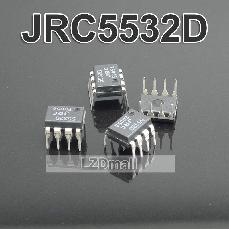 5pcs jrc5532d dip-8 jrc 5532d njm5532d dip-8 dip low noise high precision dual operational amplifier chip ic new original