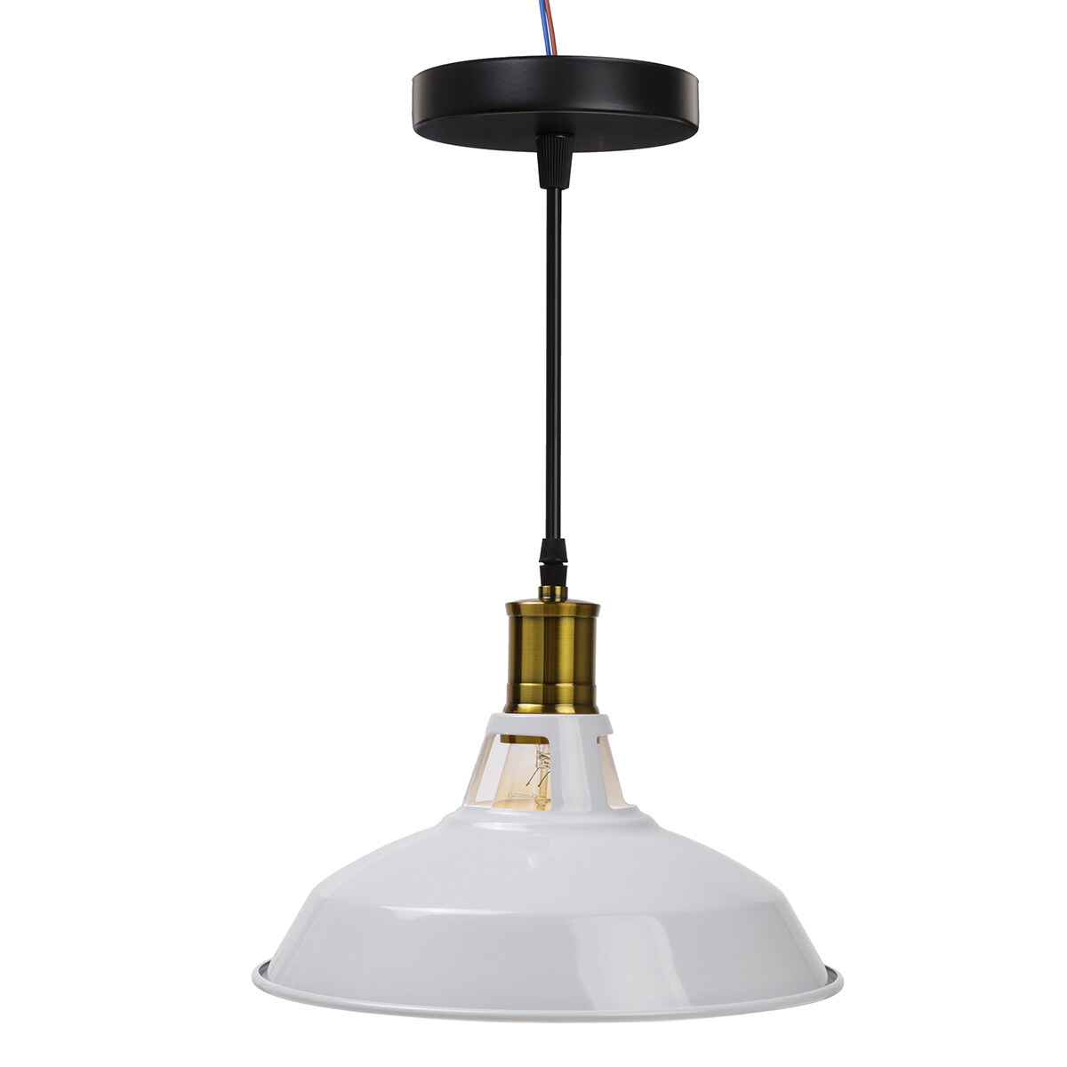 Details about   Industrial Rustic Ceiling Pendant Chandelier Light Lamp Shades For E27 Bulb 
