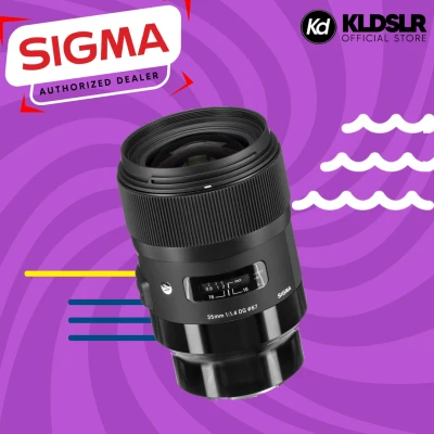 Sigma 35mm f/1.4 DG HSM Art Lens for Sony E (NEW THREE (3) MONTH WARRANTY)