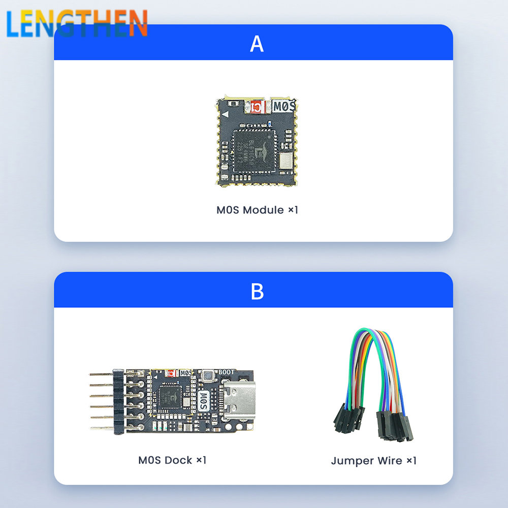 FocusAi  Sipeed M0S Dock tinyML RISC-V BL616 Wireless Blue-tooth WiFi6 Module Development Board