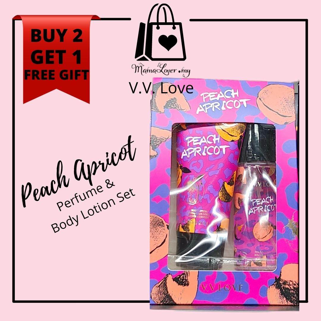 VV Love Body Mist & Lotion Fragrance Gift Set 2IN1 Perfume & Body