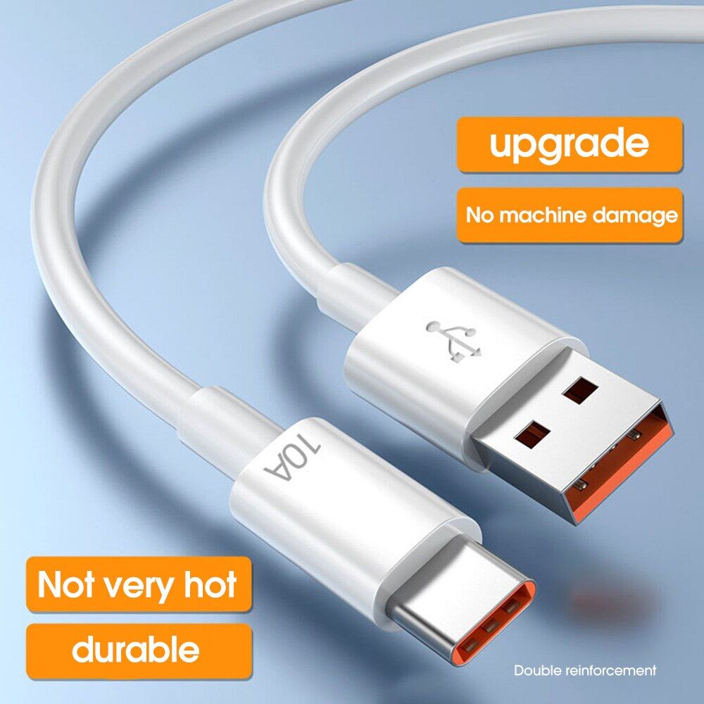 120W 10A loại USB C cáp siêu nhanh cáp cho Huawei Xiaomi POCO Huawei nhanh chóng sạc nhanh USB-C Cáp sạc dây dữ liệu