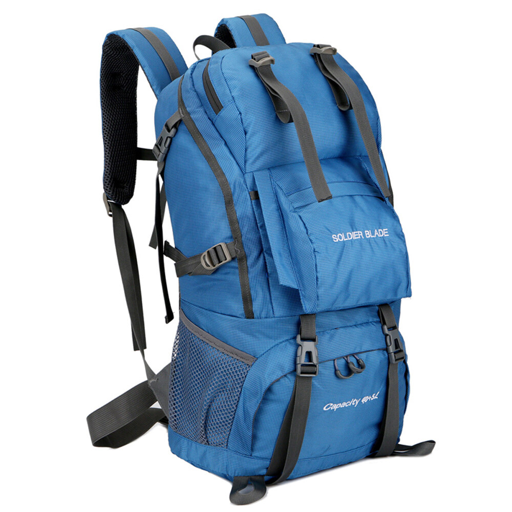 45L Camping Hiking Backpack Large Capacity Mountaineering Pack Waterproof Travel Backpack
