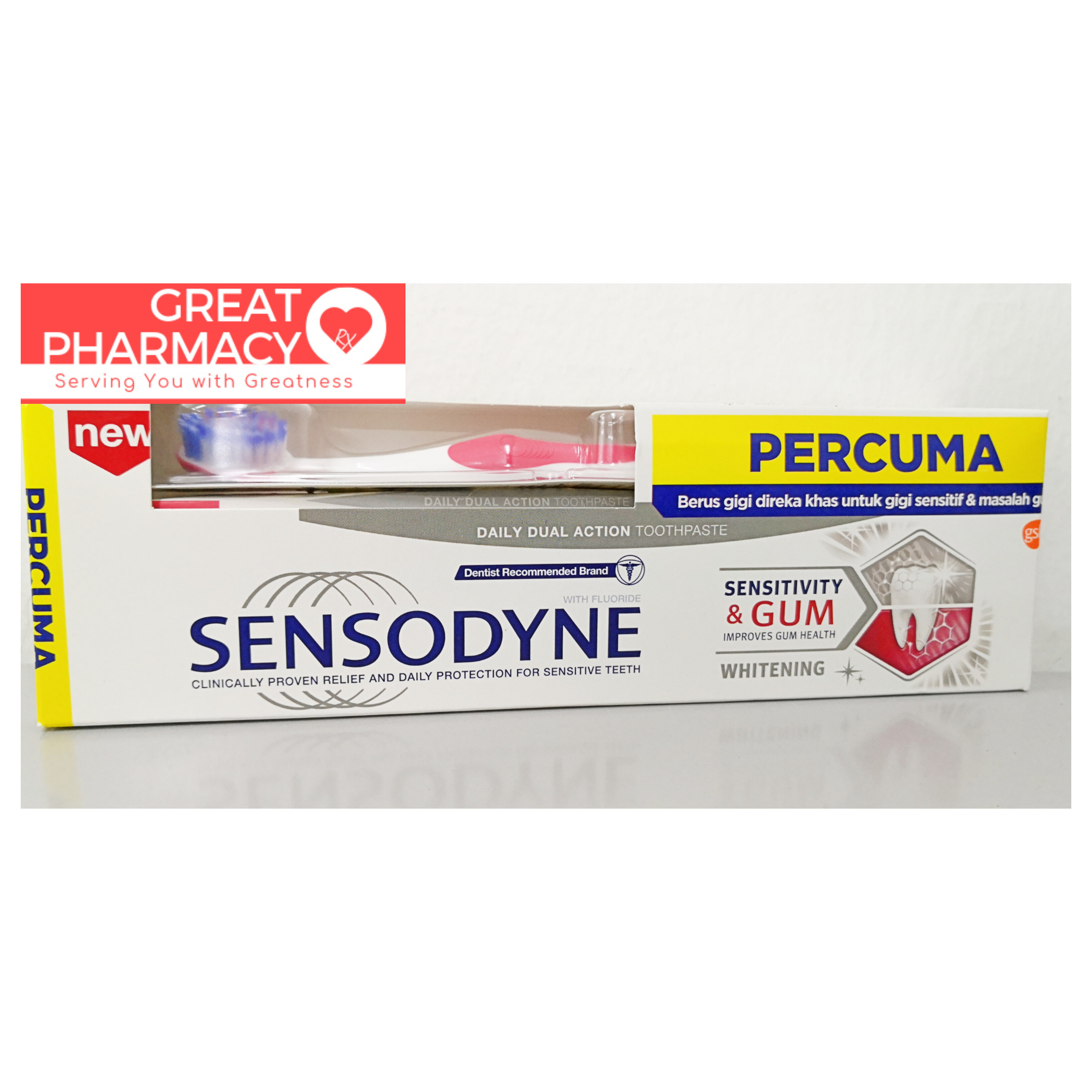 sensodyne sensitivity & gum toothbrush