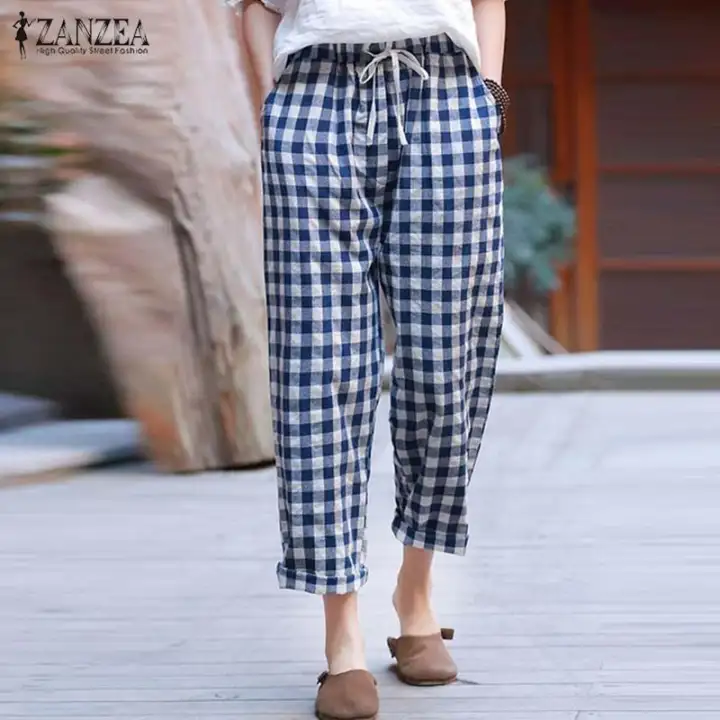 check pants ladies