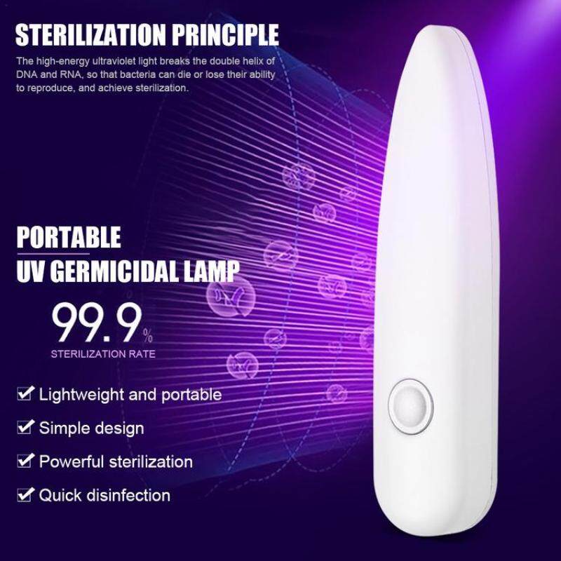 Đèn Diệt Khuẩn Tia Cực Tím Di Động KL Có Thể Sạc Lại Khử Trùng Ánh Sáng Đèn Diệt Khuẩn UV Máy Khử Trùng Di Động Cho Bộ Đồ Ăn Khử Trùng