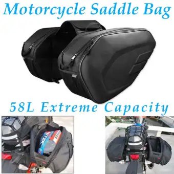 motorcycle rear luggage bag