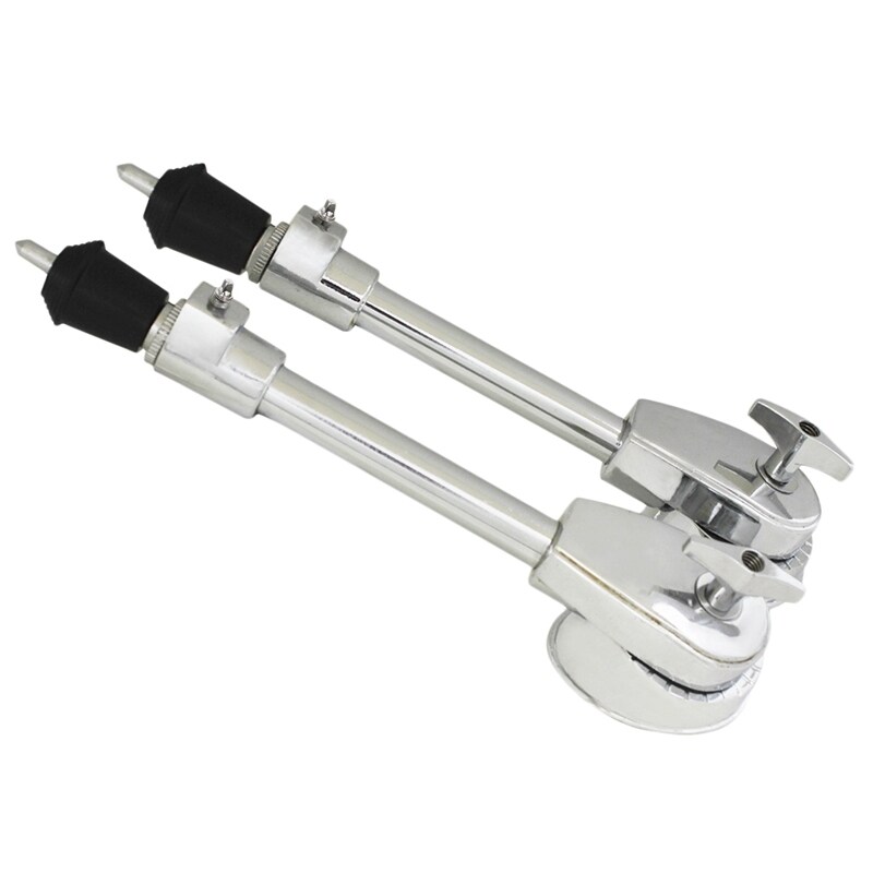 2Pcs Professional Drum Leg Bass Drum Spurs Legs With Skid-Resistant Feet Percussion Instrument Accessories