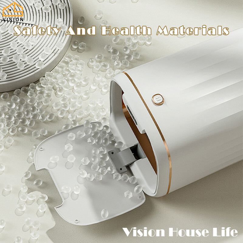 Vision Thùng Rác Tự Động Kiểu Bắc Âu 20L Thùng Rác Cảm Ứng Thông Minh Thùng Rác Thông Minh Không Chạm Thùng Rác Không Tiếp Xúc Phòng Khách Phòng Ngủ Thùng Rác Cảm Biến Tự Động Cảm Biến Thông Minh