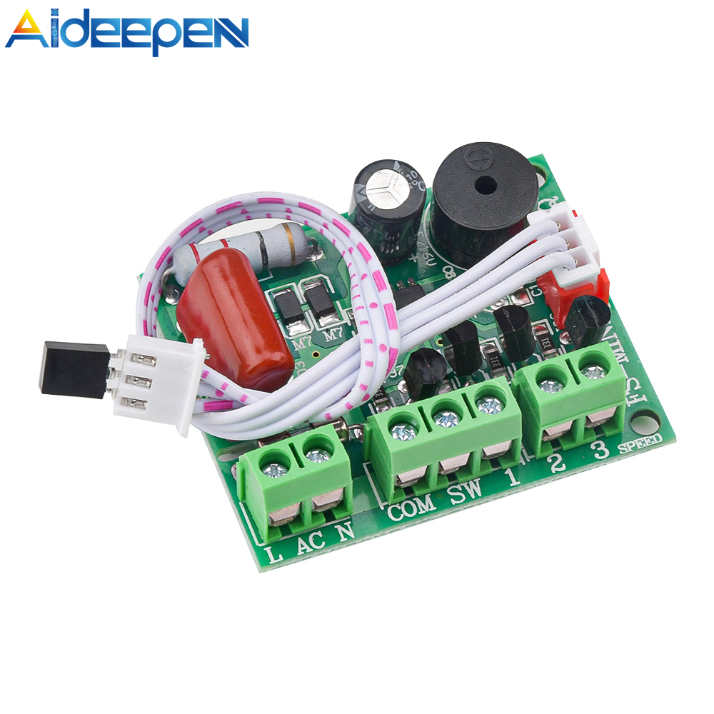 Aideepen Universal Fan Remote Control Modification Board Mini Fan Circuit Board Control Motherboard Electric Fan Control Circuit Board